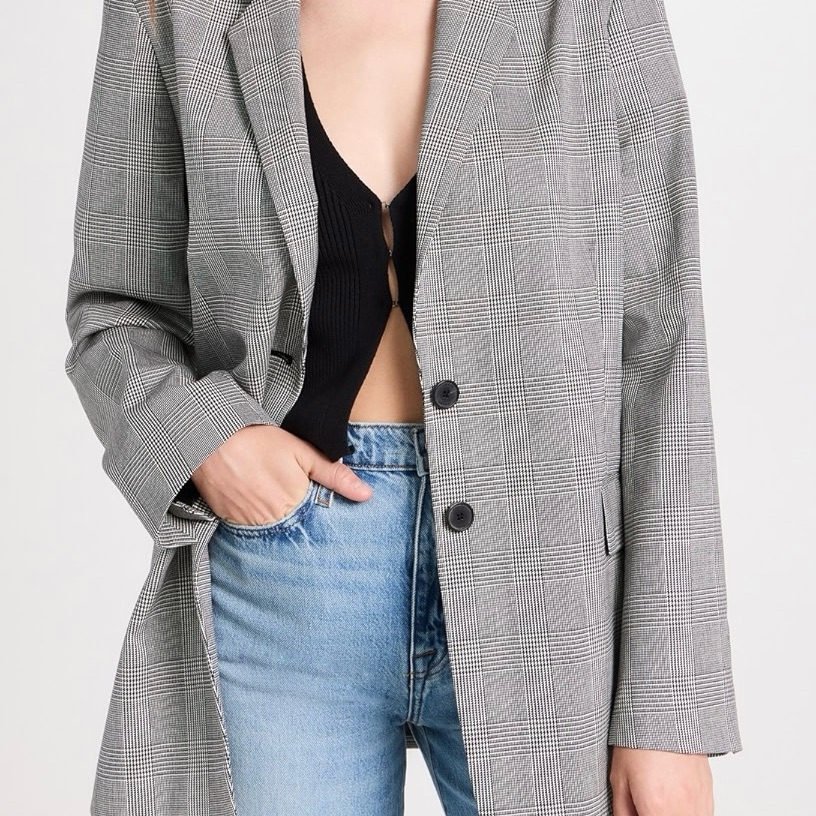 Woman’s Gray Blazer
